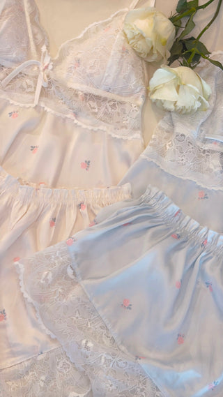 La Vie en Rose Set-Soft Blue