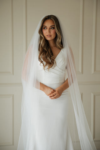The Hannah Veil, Single Layer Tulle
