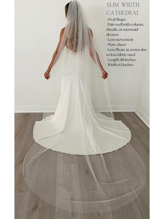 The Hannah Veil, Single Layer Tulle