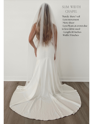 The Hannah Veil, Single Layer Tulle