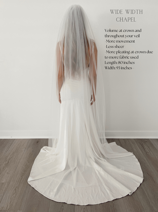 The Hannah Veil, Single Layer Tulle