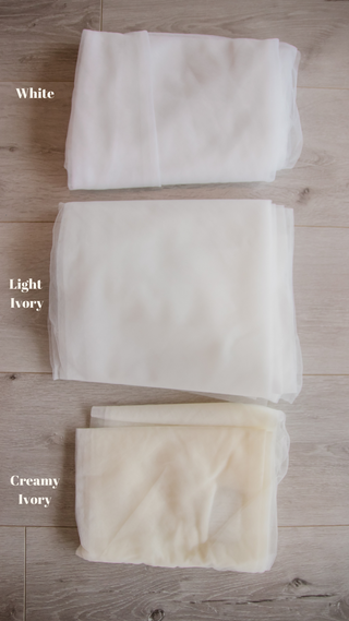 The Hannah Veil, Single Layer Tulle