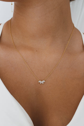 Lily Pendant (Gold Vermeil)