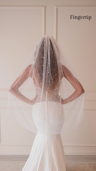 The Hailey Pearl Veil