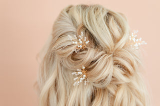 Coastal Pearl Hairpins Set of 3