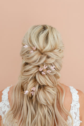Kyoto Hair Pins- Pink