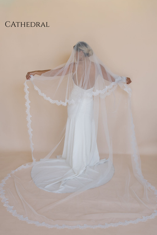 Lila Veil With Blusher