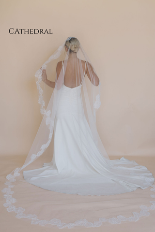 Peony Mantilla Veil