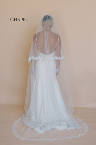 Lila Veil With Blusher