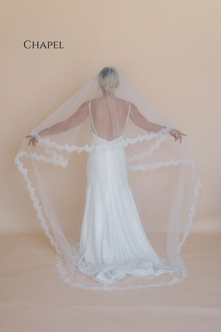 Lila Veil With Blusher