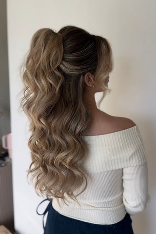 Voluminous Half Up Hairstyle Course