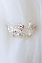 Load image into Gallery viewer, Blush Garden Hair Comb
