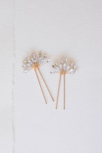Load image into Gallery viewer, Opal Burst Hairpins Set of 2
