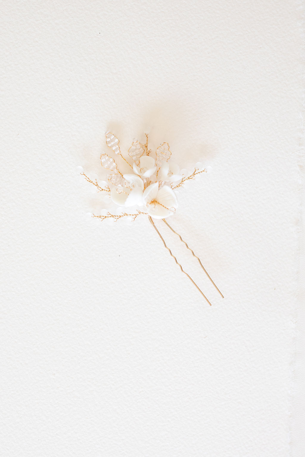 Porcelain Blossom Hair Pin