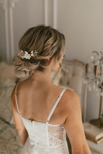Load image into Gallery viewer, Blush Garden Hair Comb
