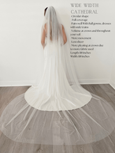 Load image into Gallery viewer, The Hannah Veil, Single Layer Tulle
