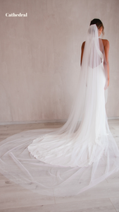 The Hannah Veil, Single Layer Tulle
