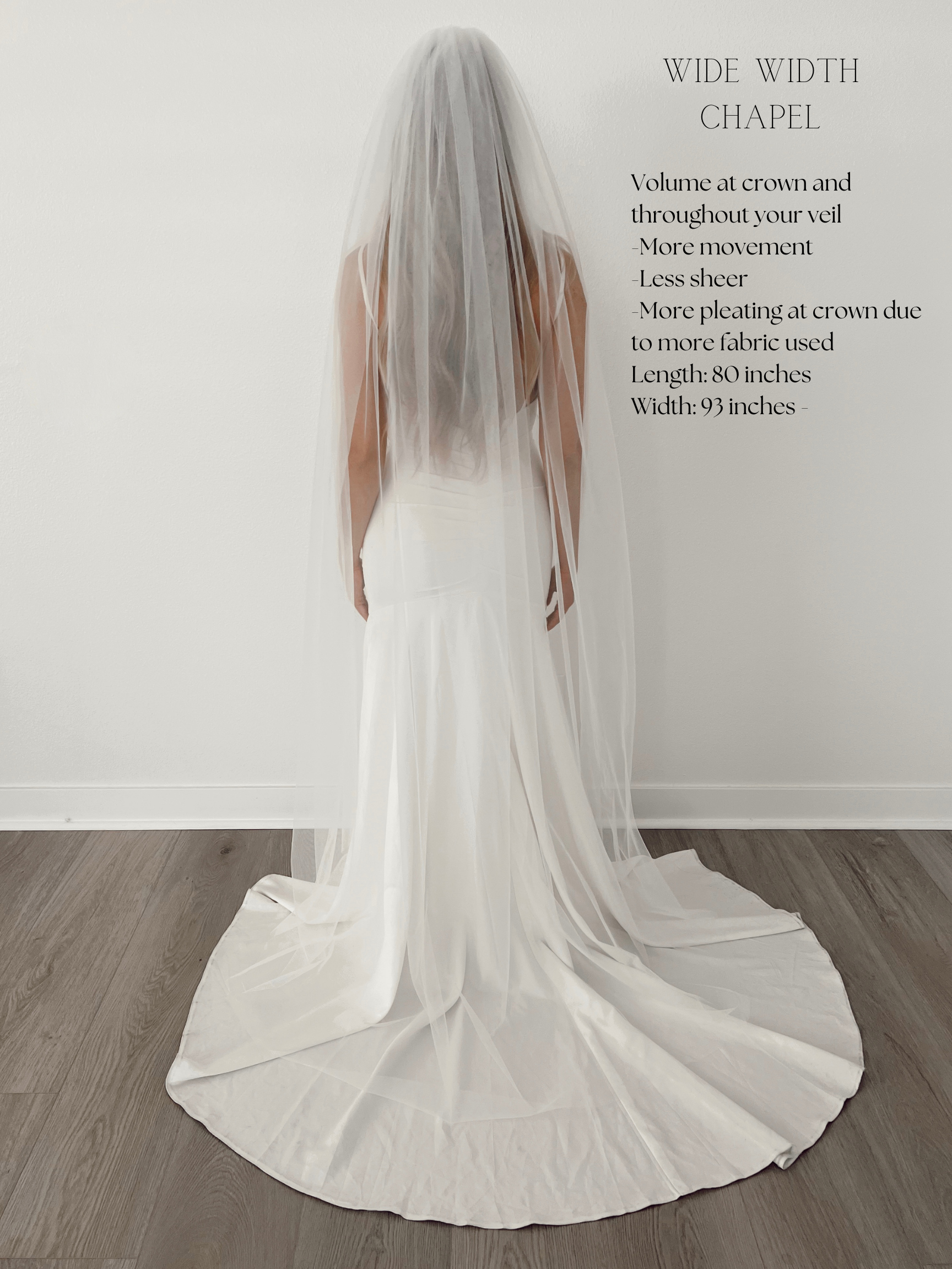 Two-tier wedding veil Hannah for Sale at NY City Bride
