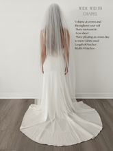 Load image into Gallery viewer, The Hannah Veil, Single Layer Tulle
