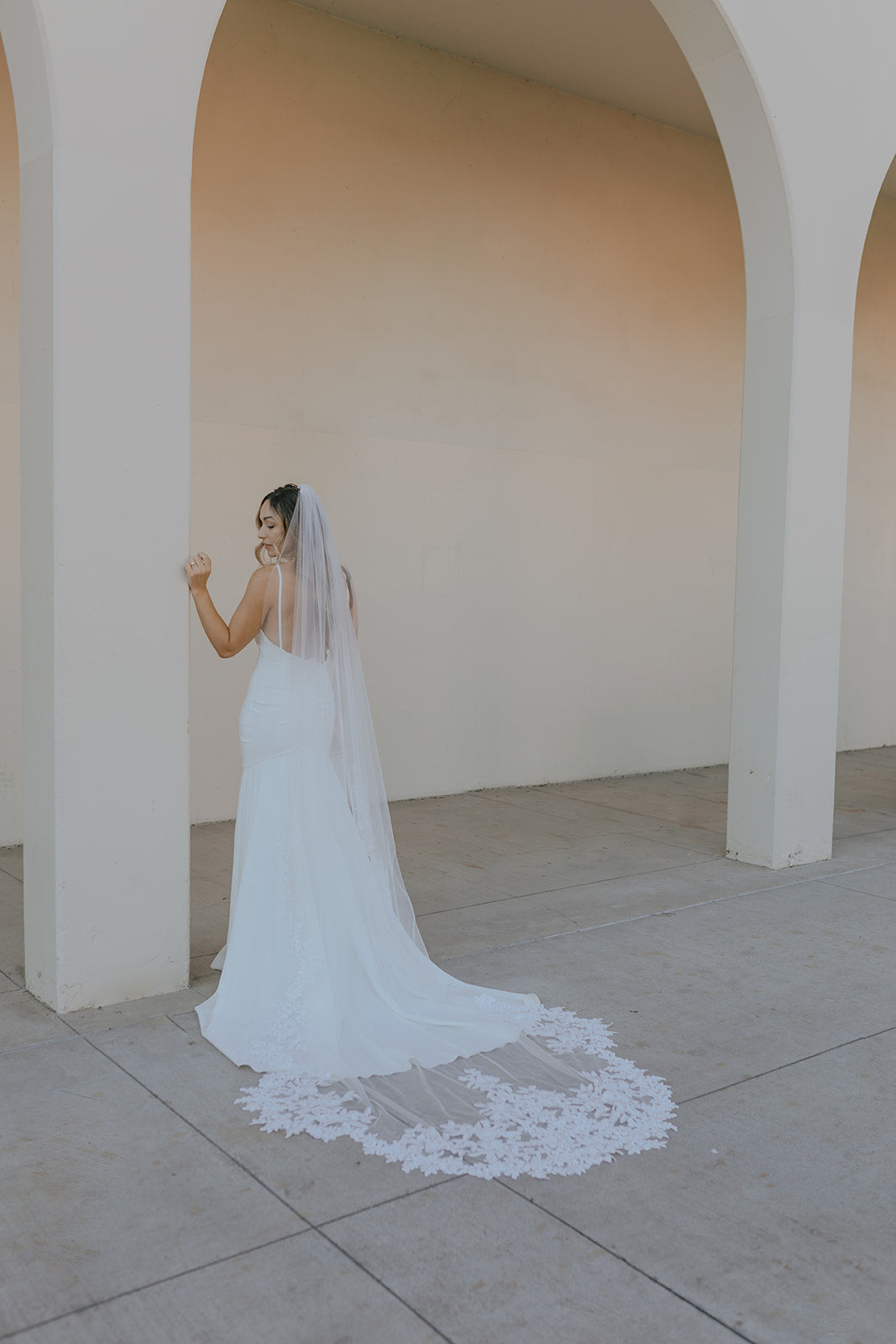 The Brittany Veil Jay Kay Braids and Bridal The Brittany Veil Jay Kay Braids and Bridal