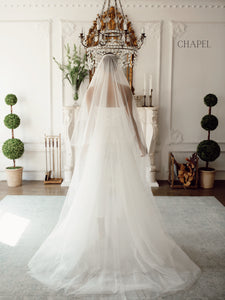 Rosie Veil (Single Layer tulle with blusher)