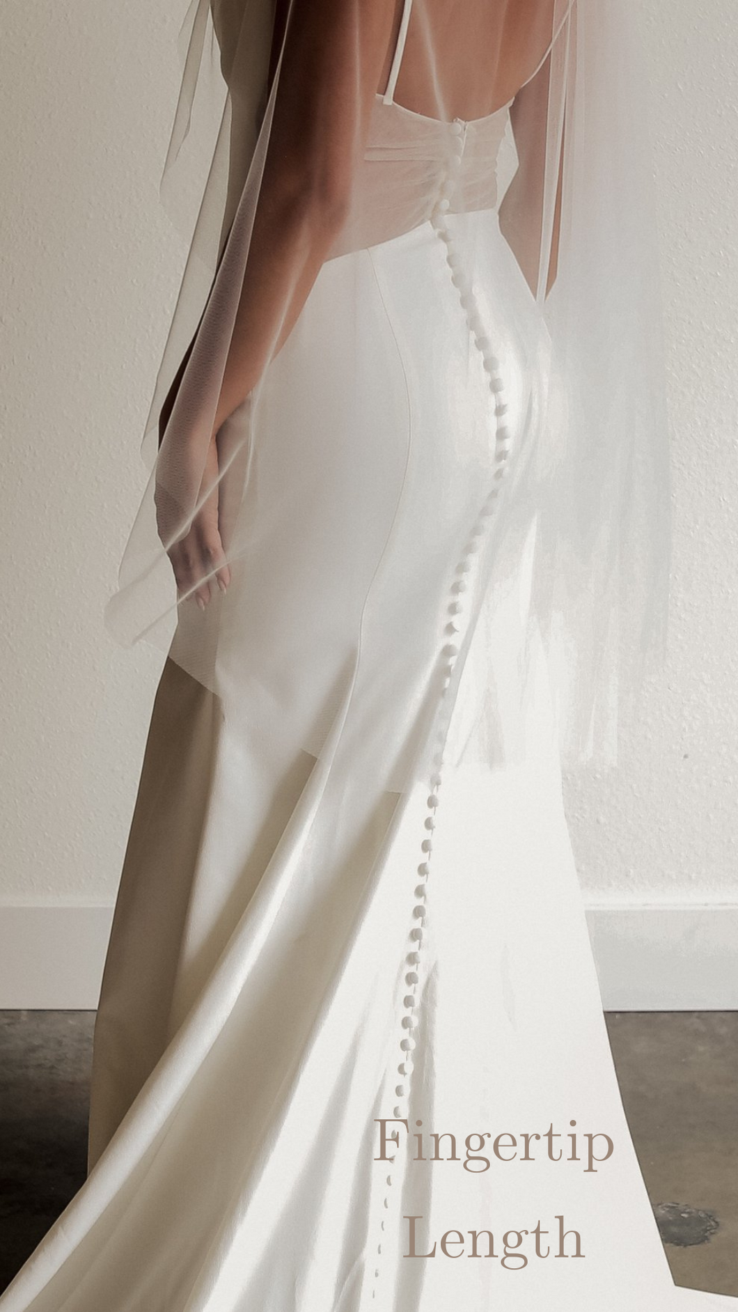 The Hannah Veil, Single Layer Tulle