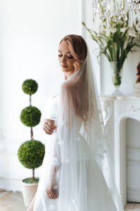 Nicole Cathedral Veil