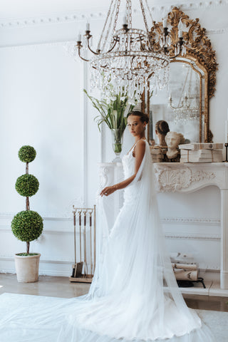 The Alexa Cape Veil